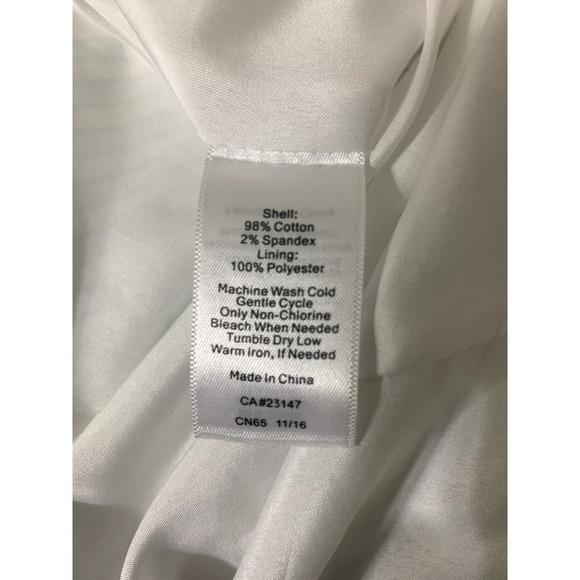 Talbots Dress Size 10 Blue White Yellow Rose Fit N Flare Sleeveless Lined Easter - Picture 8 of 8